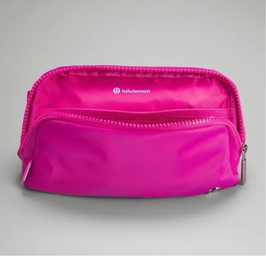 lululemon Everywhere Belt Bag 1 Litre (Stacked Jacquard Black Cherry Nocturnal Teal)
