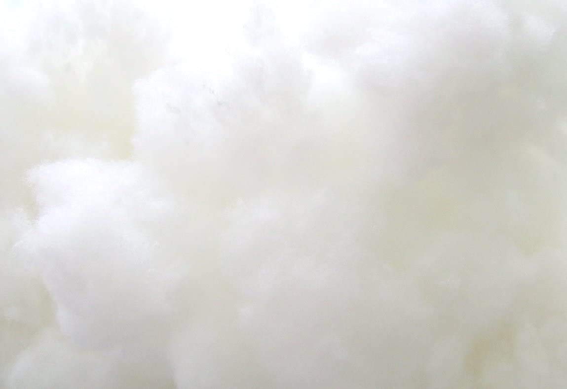 mFabrics 100% Polyester Soft and Pure Virgin Hollow Fibre For Cushions, Pillows, Toys, Pet Bed Stuffing Filling – Washable White Stuff (500)