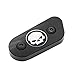 Frenshion Compatible for Motorcycle CNC Chain Inspection Cover Guard Chrome Skull Protect For Harley Davidson Sportster XL 883 1200 2014 2015 2016 Black