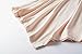 LARACE Women Plus Size 3/4 Sleeve Tunic Tops Loose Basic Shirt(2X, Beige)