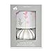 Just Born Nursery Lamp, Botanica Collection w/ Floral Shade, Pink/Coral/Green