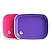 Munchkin® Splash™ 4 Piece Toddler Plates, Pink/Purple
