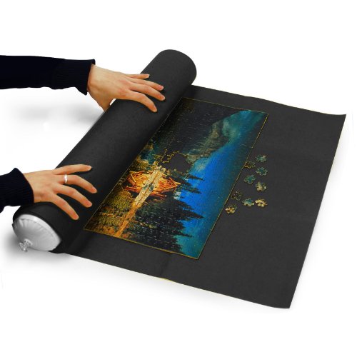 Lavievert Giant Puzzle Roll Mat Puzzle Storage Puzzle Saver, Long Box