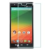 MyBat ZTE Z970 (ZMAX) Tempered Glass Screen Protector II) Advanced - Retail Packaging - Clear