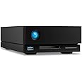 LaCie 1big Dock 4TB External Hard Drive HDD Docking Station – Thunderbolt 3 USB 3.1 USB 3.0 7200 RPM Enterprise Class Drives, for Mac and PC Desktop, Data Recovery (STHS4000800)
