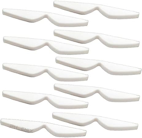 Amazon Co Jp ノーズパッド マスク ノーズテープ 鼻パッド 10本セット ノーズフィッター ノーズワイヤー マスクを着けてもメガネが 曇らない 手作り マスク用 にも 改良版 ドラッグストア