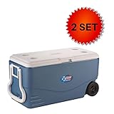 Coleman 100-Quart Xtreme 5-Day Heavy-Duty Cooler with Wheels
