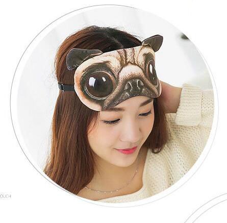 Yunchao Men and Women Sleeping Funny Ice Cold Eyeshade Shading (Butterfly cat)
