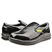 DDTX Slip Oil Resistant Slip-on Mens Work Shoes Black/White