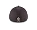 NFL New Orleans Saints Grayed Out NEO 2 39THIRTY Stretch Fit Cap, Medium/Large, Gray