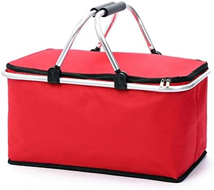 ピクニックバッグ 保冷バック クーラーボックス 30l 大容量 折り畳み式 手提げ ピクニックバスケット かご 買い物かご クーラーバスケット クーラーバッグ アウトドア お花見 バーベキュー 釣り キャンプ 運動会 行楽など適用