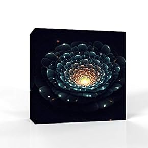 Canvas Wall Art Flowery Flowers Pictures Home Wall Decorations for Bedroom Living Room Paintings Canvas Prints Framed - 12x12 inches