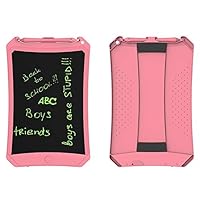 ☘️Writing Tablet☘️8.5 Inch LCD Writing Tablet Electronic Writings Pads Drawing Board Gifts for Kids Office Blackboard Erase Button Lock Included (Pink)