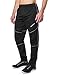 BALEAF Men's Bike Running Pants Fleece Athletic Pants Windproof Lightweight Winter Sport Workout Pants with Zipper Pockets