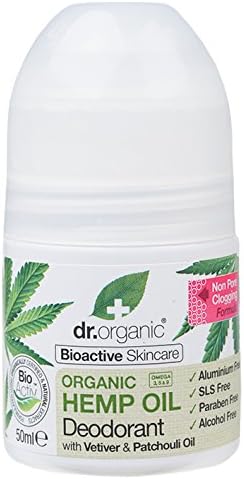 DR ORGANIC Hemp Oil Deodorant, 50ml