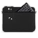 Kroo Tablet Sleeve Messenger Bag with Shoulder Strap Neoprene Protective Cover Case (Classic Black)