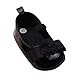 Weixinbuy Toddler Baby Girl PU Leather Soft Sole Princess Crib Shoes