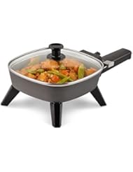 Toastmaster TM-602SK Electric Skillet, 6 Inch, Black
