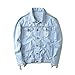 A POCKET OF SUNSHINE Newest oversized Jacket 2017 Kanye West I FEEL LIKE PABLO Denim Coats hiphop fear of god Four Two Four broken hole jean RedL