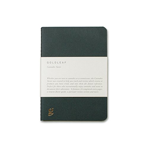 The Goldleaf Cannabis Taster: A Recreational Tasting Journal for Cannabis Enthusiasts, Marijuana Tasting Logbook, Weed Tourist Notebook, Guided Pages and Infographics, A6 Size The Goldleaf Cannabis Taster: A Recreational Tasting Journal for Cannabis Enthusiasts, Marijuana Tasting Logbook, Weed Tourist Notebook, Guided Pages and Infographics, A6 Size