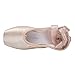 WENDYWU Girls Womens Dance Shoe Pink Ballet Pointe Slippers Ballet Flats Shoes with Ribbons Toe Pads Black Pink Red (Pink,1)