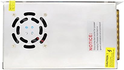 3maker DC 12V 25A Universal Regulated LED Stripe Light Switching Power Supply 300W for CCTV Radio or Computer Project