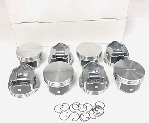 image for IE PARTS GROUP Flat Top Pistons compatible with 1999-2008 GM LS 4.8L &
