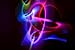 GloFX LED Sock Poi Set: 9-Mode Light Up Balls Set of 2 - Glowing Flow Arts