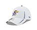 New Era NCAA Kansas Jayhawks Adult White NE Speed 9FORTY Adjustable Cap, One Size, White