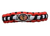 Chicago Blackhawks Paracord Bracelet, Chicago Blackhawks Jewelry & Perfect Hockey Fan Gift