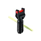 Kensight AK-47 Fiber Optic Front Sight, Large Diameter (1.5mm) Green/Red Fiber Optic Rod, M6 x 0.75mm Thread