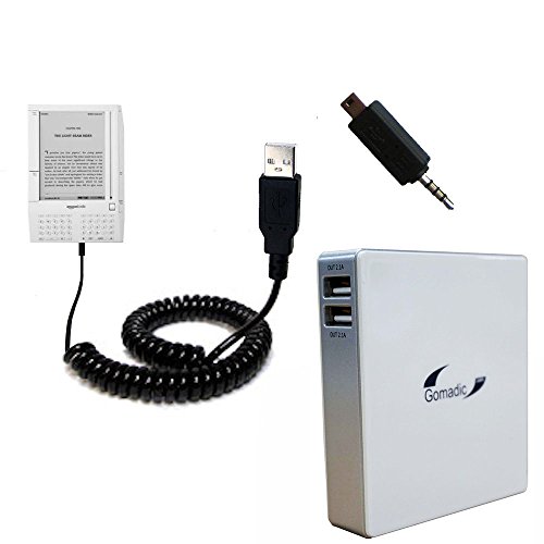 Unique Gomadic Portable Rechargeable Battery Pack designed for the Amazon Kindle (1st Generation) - High Capacity Gomadic charger that fits in your pocket