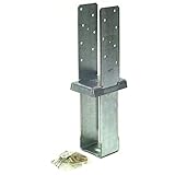 Simpson Strong Tie CBSQ46-SDS2 Column Base Standoff with Screws, 4