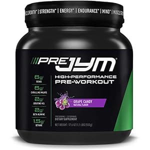 JYM Supplement Science Pre 20 Servings Grape Candy PRE20GC