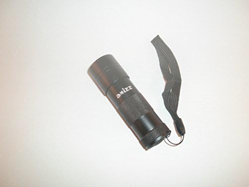 Axizz UV 12 LED Handheld Blacklight Stain &amp; Urine Detector Flashlight. The Best Ultra Violet Flashlight to Find Stains on Floor, Carpet, Rugs or Furniture.