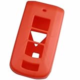 KeyGuardz Orange Rubber Keyless Entry Remote Smart Key Fob Skin Cover Protector