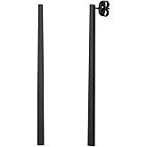 FindChic Stainless Steel Bar Drop Earrings 18K Gold Plated Thin Flat Geometric Round/Stick/Rectangle Pierced Linear Hypoallergenic Dangle Earrings for Women