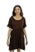 Riviera Sun 21646-BROWN-3X Dress/Dresses for Women