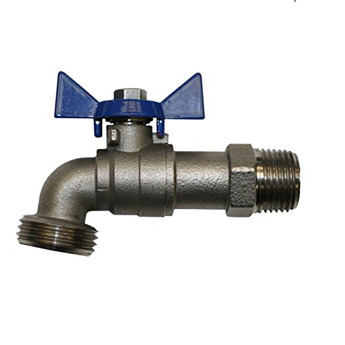 Merrill SSBD75 3/4" Stainless Steel Boiler Drain with Hose Bibb