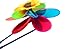 Wings® Rainbow Sunflower Triple Wheel Spinner Garden