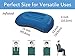 Trekology ALUFT COMFORT Ultralight Inflating Travel/Camping Air Pillows (deep blue)
