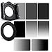 Zomei 10 in 1 Square Z-PRO Series Filter Holder Support + Adapter Ring 77mm + Full Grey ND2+ND4+ND8+ND16 + Gradual Grey ND2+ND4+ND8+ND16 150100