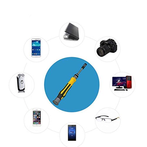 Byubox 45 IN 1 Reparatur-Werkzeug-Kit Drehbare Magnetic Precision Kleinen Schraubendreher-Satz Handy Laptop Reparieren… – Bild 6