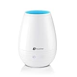 Houzetek 400ml Diffusers for Essential Oils, Ultrasonic Silent Mini Cool Mist Hu