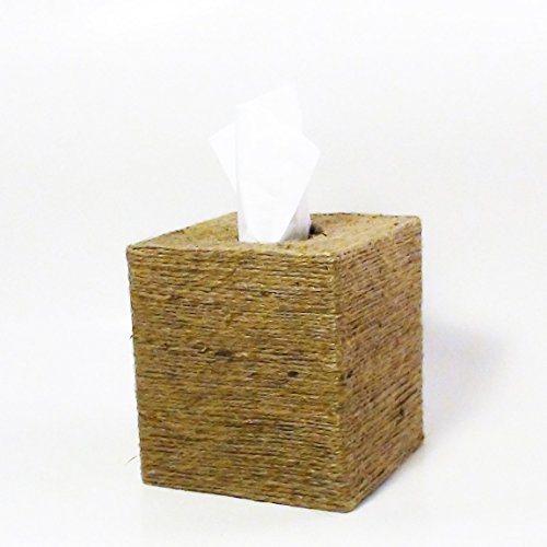Natural Rope Tissue Box Cover Recycled Ecofriendly