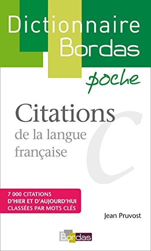 Citations de la langue française by Jean Pruvost