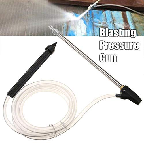 COPYLOVE Sand Wet Blasting Washer, High Pressure Washer Accessories Sandblasting Device Kit 1/4 High Pressure Accessories Easy to Carry and Use - Thumbnail 7
