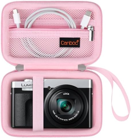 LUMIX 16MEGA PIXELS ピンク ケース付き Amazon.com : Canboc Carrying Case for Panasonic LUMIX ZS99/ TZ99