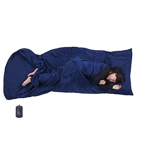 Browint Sleeping Bag Liner with All Around Two-Way