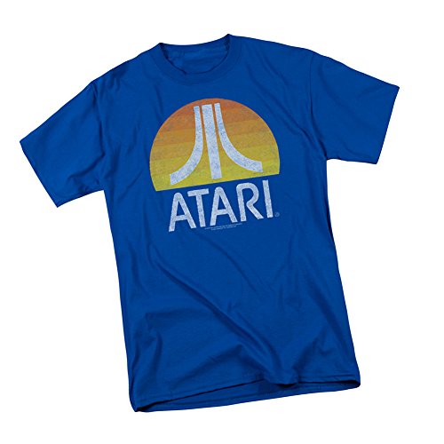 Atari -- Sunrise Distressed Print Adult T-Shirt, Large